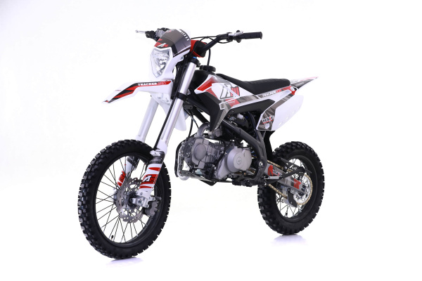 Питбайк Apollo (Аполло) TRACKER 125 LE 17/14 белый | Мототека Питбайк Apollo (Аполло) TRACKER 125 LE 17/14 белый | Мототека